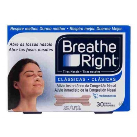 Breathe right tira nasal grande 30 u.