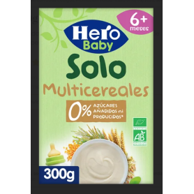 HERO BABY SOLO MULTICEREALES 1 ENVASE 300 G
