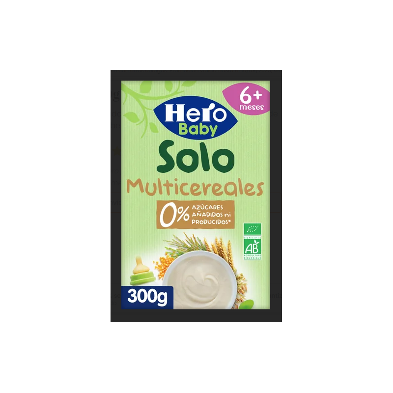 HERO BABY SOLO MULTICEREALES 1 ENVASE 300 G