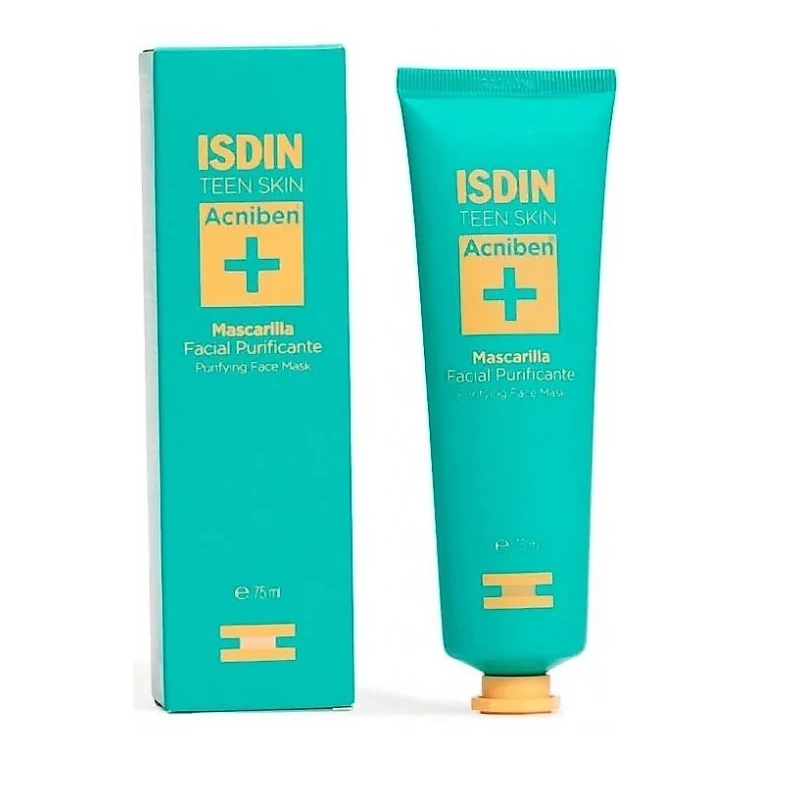 ISDIN TEEN SKIN ACNIBEN MASCARILLA FACIAL PURIFICANTE 1 ENVASE 75 ML (PF)