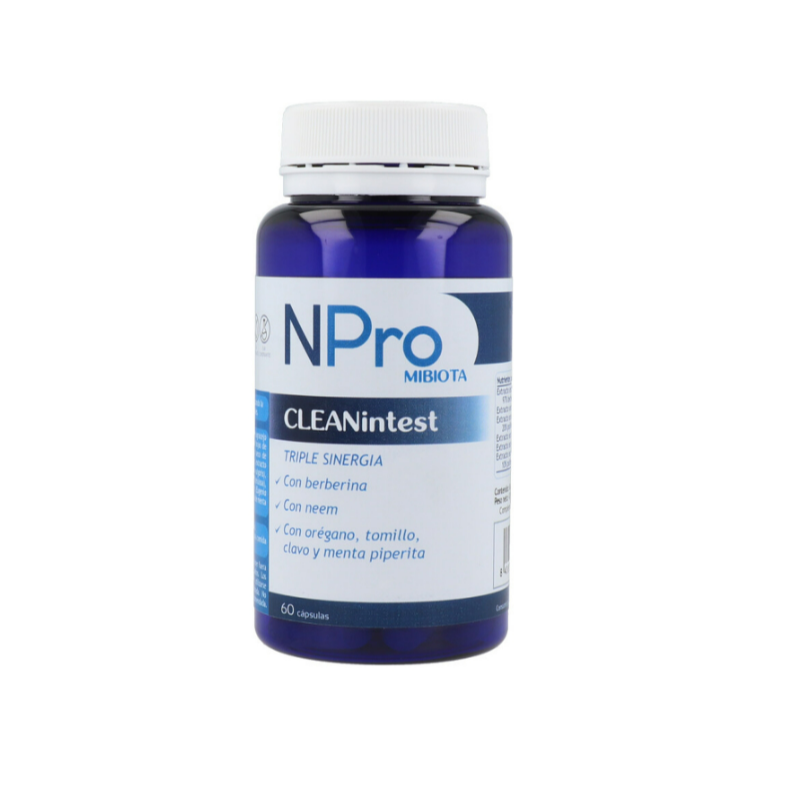 NPRO CLEANINTEST 60 CAPSULAS