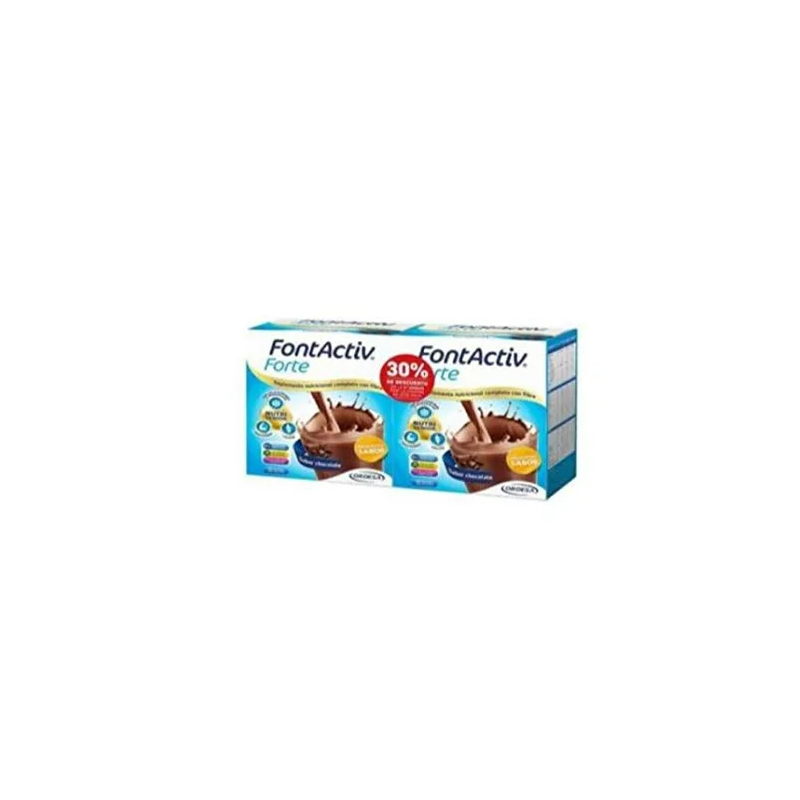 FONTACTIV FORTE PACK DESCUENTO 2 UNIDADES 30 G 14 SOBRES CHOCOLATE