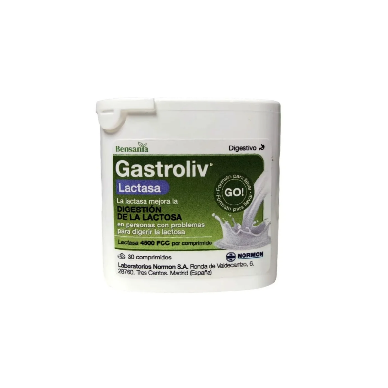 GASTROLIV LACTASA 30 COMPRIMIDOS