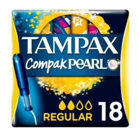 TAMPAX COMPACK PEARL REGULAR 16 U