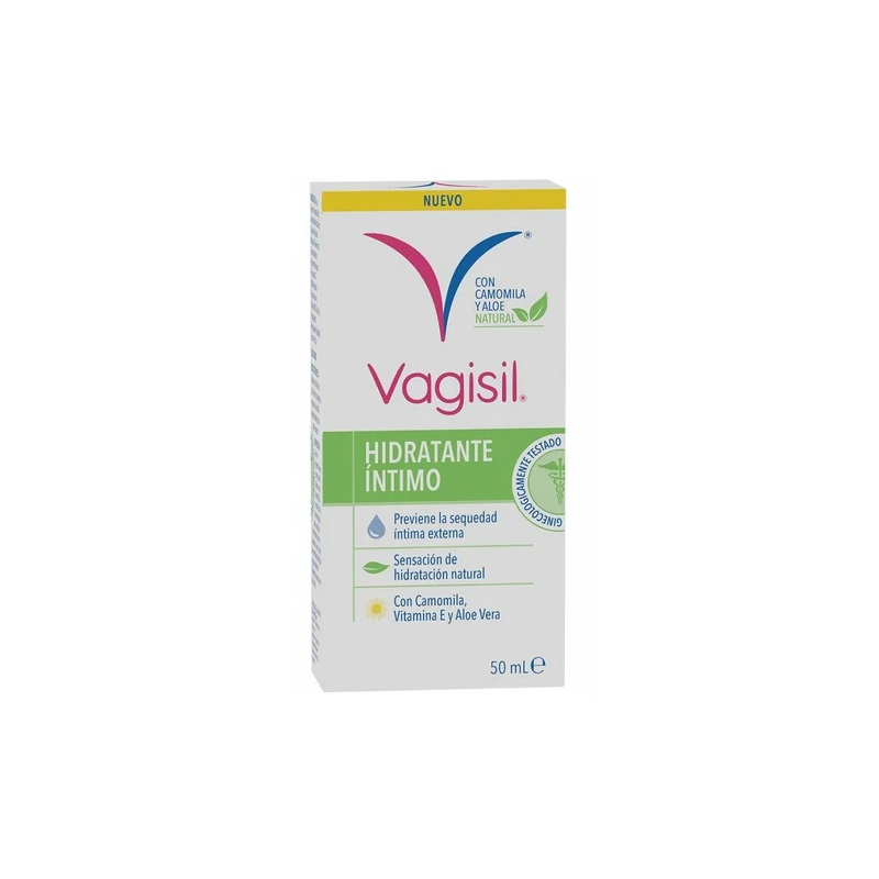 VAGISIL HIDRATANTE INTIMO CON CAMOMILA Y ALOE 1 ENVASE 50 ML (PF)