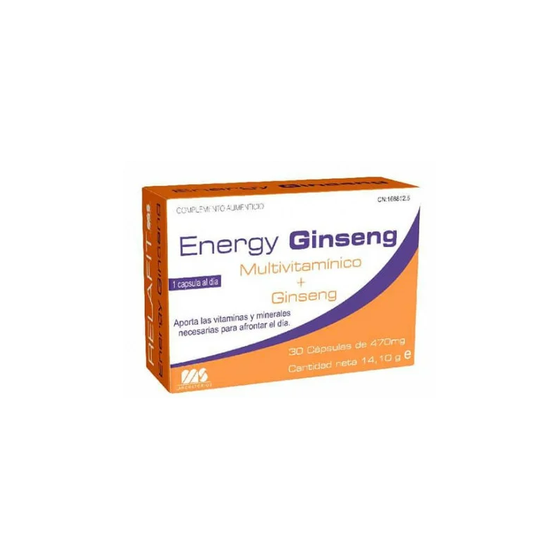 RELAFIT MS ENERGY GINSENG 30 CAPSULAS (PF)