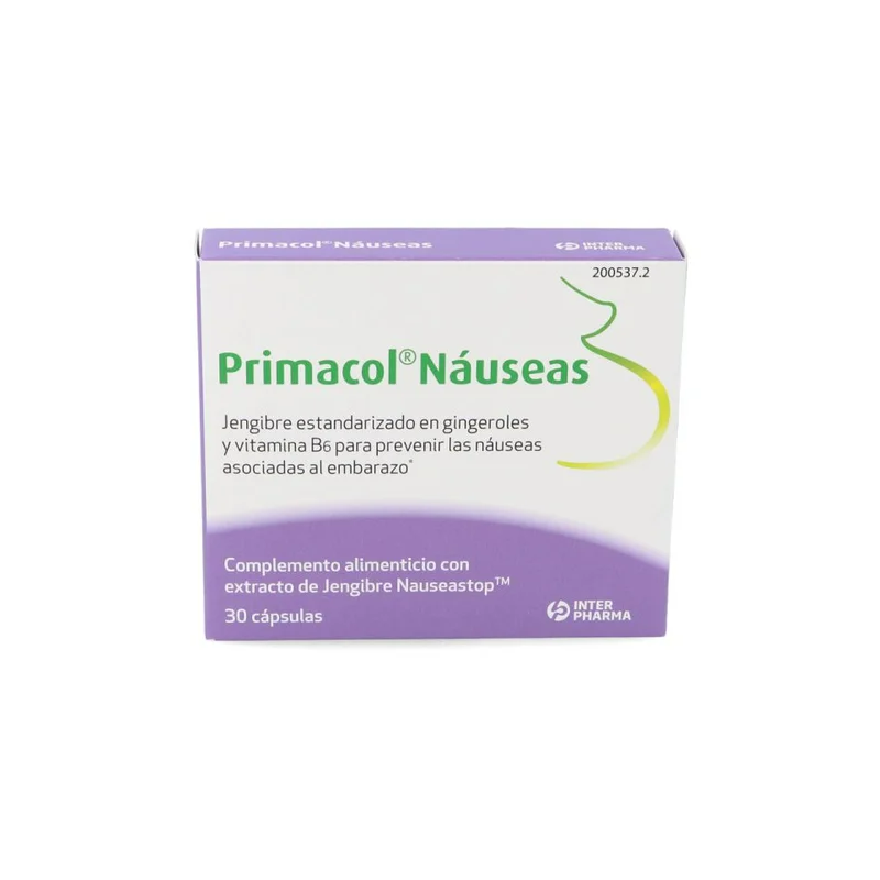 PRIMACOL NAUSEAS 30 CAPS