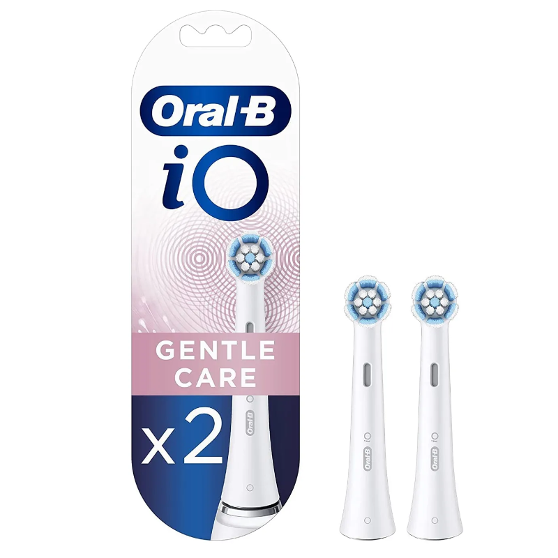 ORAL B RECAMBIO IO GENTLE CARE  2 CABEZALES