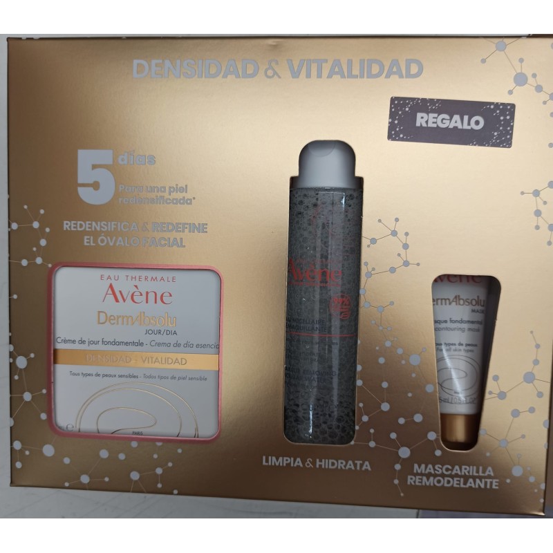 AVENE . PACK DERMABSOLU DIA. DENSIDAD Y VITALIDAD .