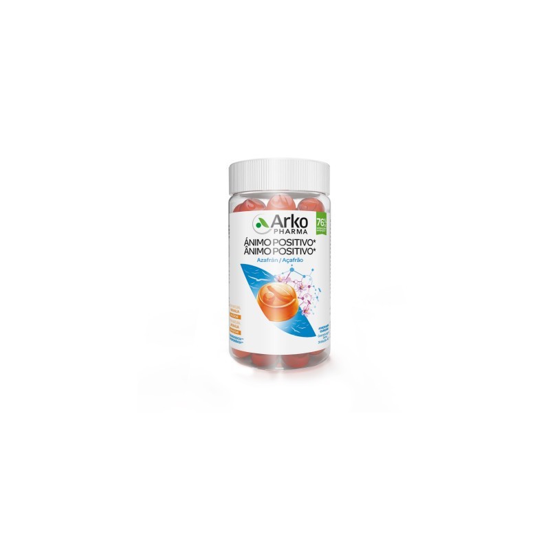 ARKOPHARMA ANIMO POSITIVO GUMMIES 60 CARAMELOS DE GOMA SABOR NARANJA