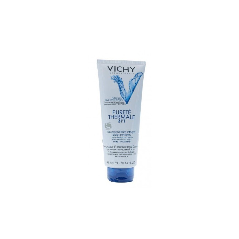 Vichy purete thermale 3 en 1 desmaquillante integral pieles sensibl...