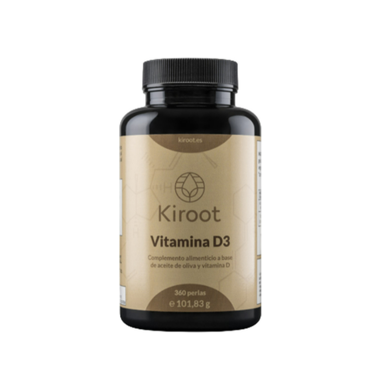 VITAMINA D3 KIROOT 360 PERLAS