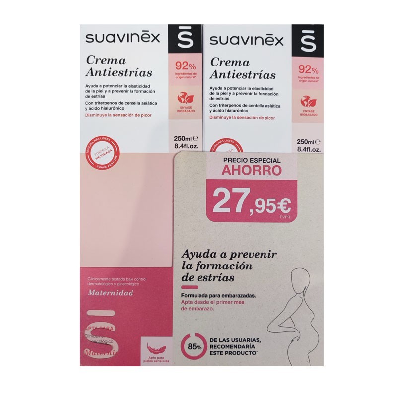 Suavinex crema antiestrias duplo 200 ml Suavinex