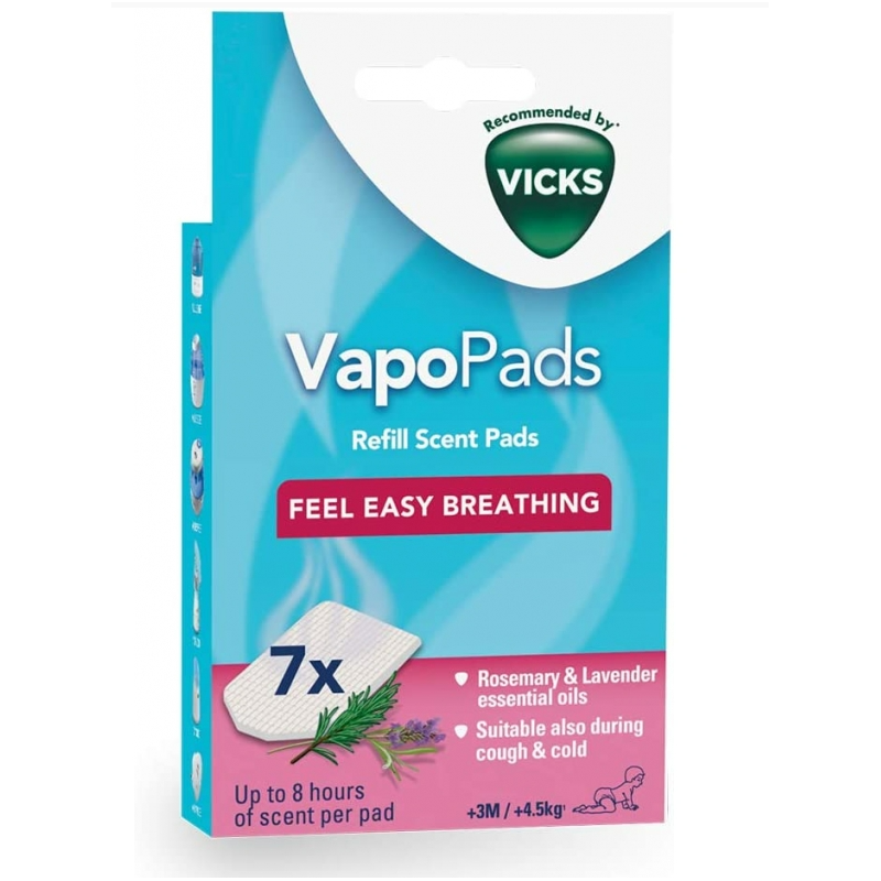 VICKS VAPOPADS ROMERO Y LAVANDA