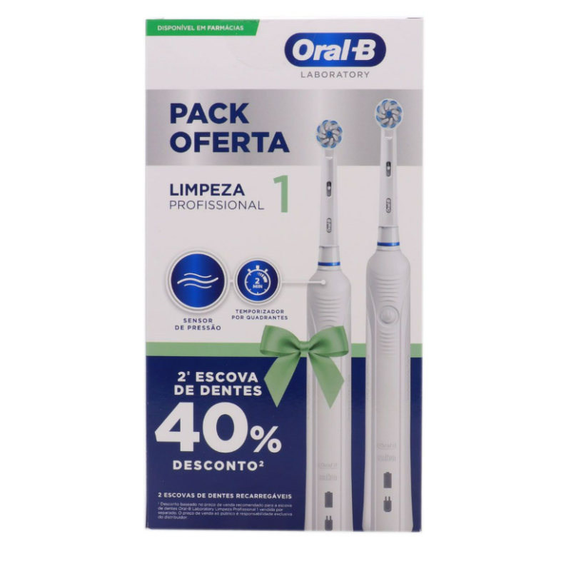 Oral B Pack DUO VITALITY Cepillo Eléctrico x2
