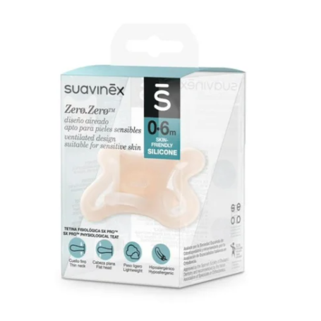Suavinex Zero Chupete Silicona 0-6 Meses