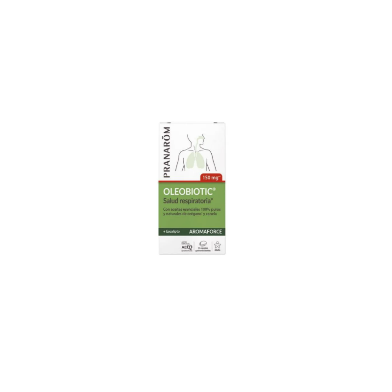 PRANAROM AROMAFORCE OLEOBIOTIC SALUD RESPIRATORIA 15CAPS