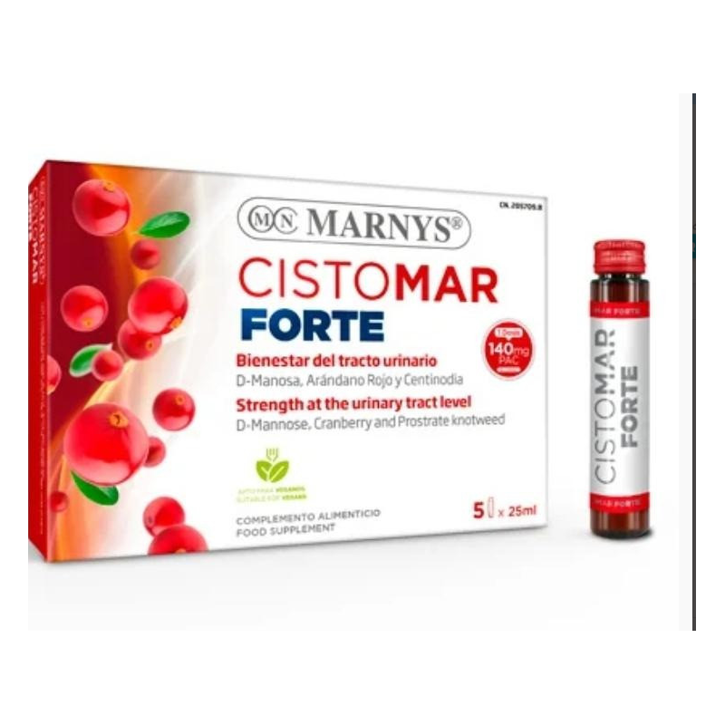 CISTOMAR FORTE 5 VIALES 25 ML MARNYS