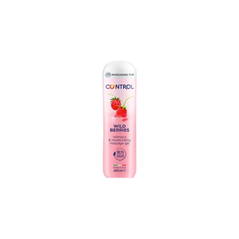 CONTROL WILD BERRIES GEL MASAJE HIDRATANTE 1 ENVASE 200 ML