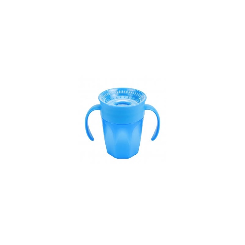 VASO 360º SIN BOQUILLA DR BROWN´S AZUL 200 ML