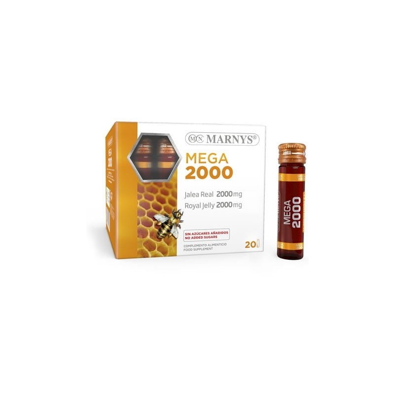 MEGA 2000 MG MARNYS 20 VIALES 10 ML