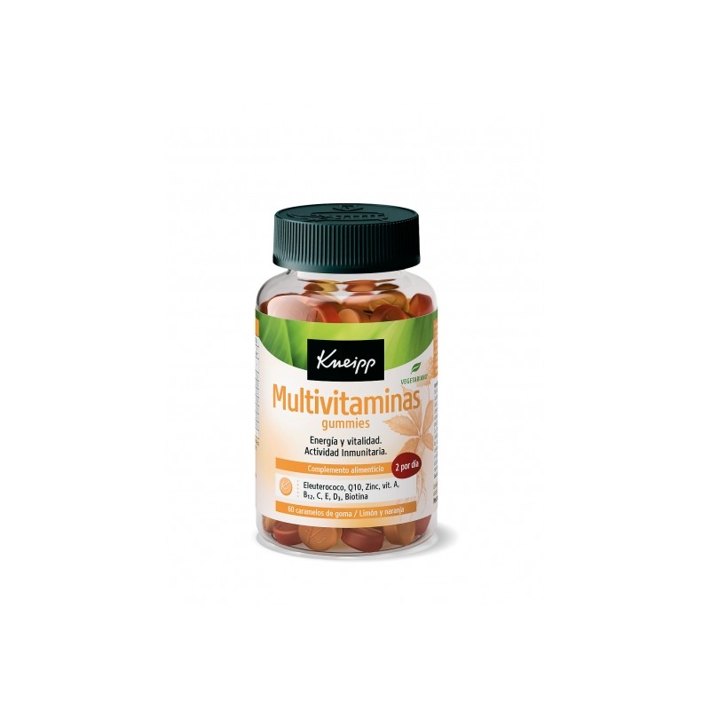 KNEIPP MULTIVITAMINAS 60 GUMMIES SABOR LIMON Y NARANJA