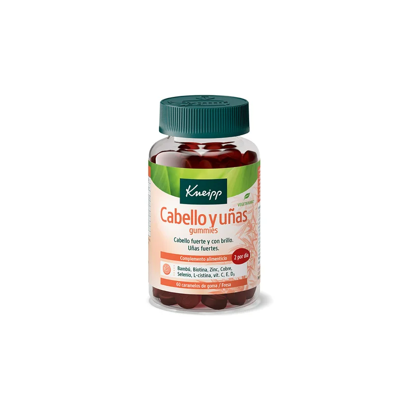 KNEIPP CABELLO Y UÑAS 60 GUMMIES FRESA