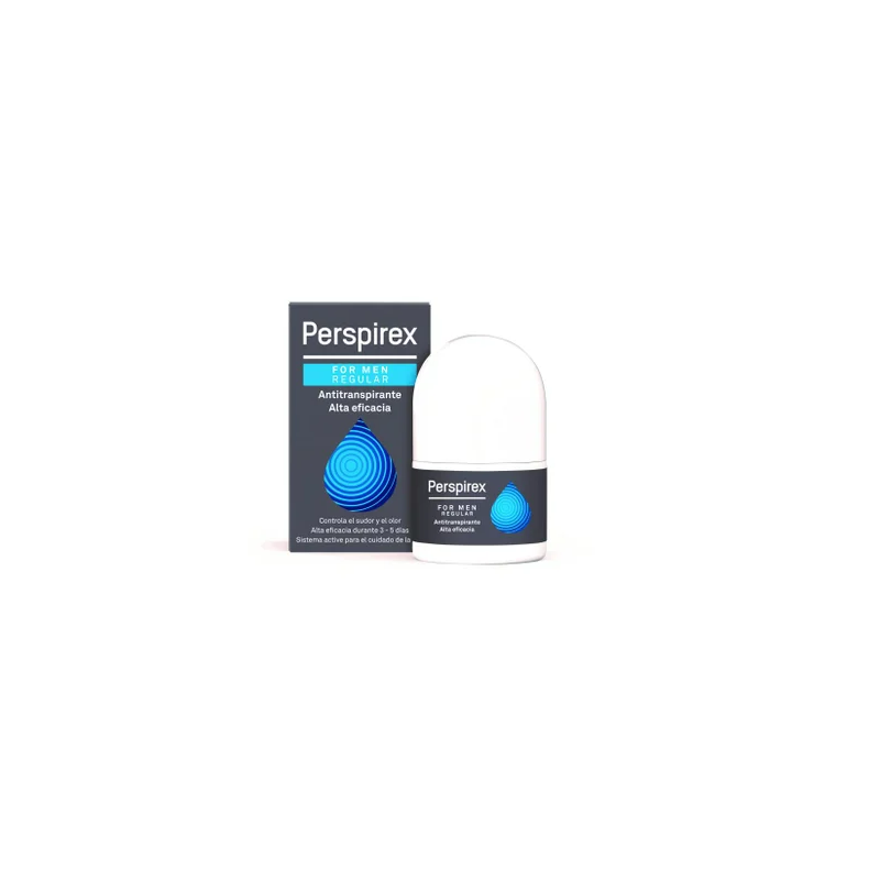 Perspirex Men Regular Antitranspirante Desodorante Roll-on 20 ml -Vistafarma