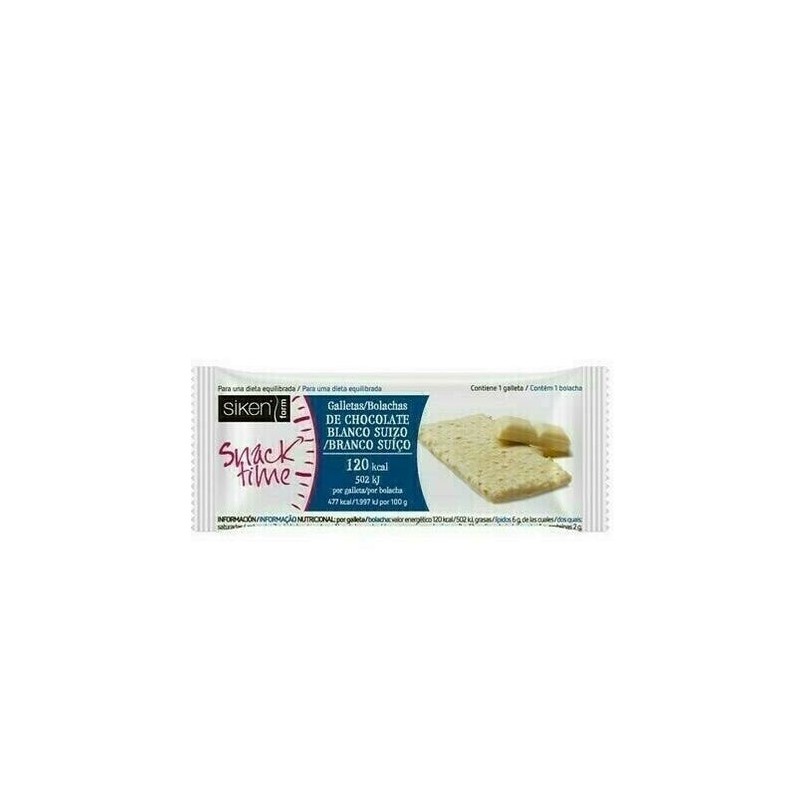 SIKEN FORM 1 GALLETA 22 G SABOR CHOCOLATE BLANCO