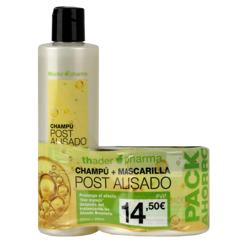 TH ALISADO BRASILEÑO PACK MANTENIMIENTO CHAMPU 300ML+MASCARILLA 300ML