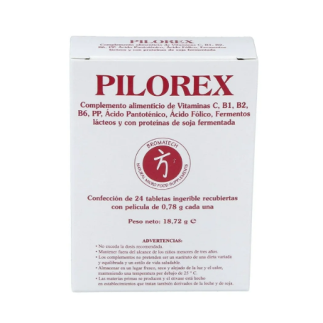 PILOREX 24 TABLETAS