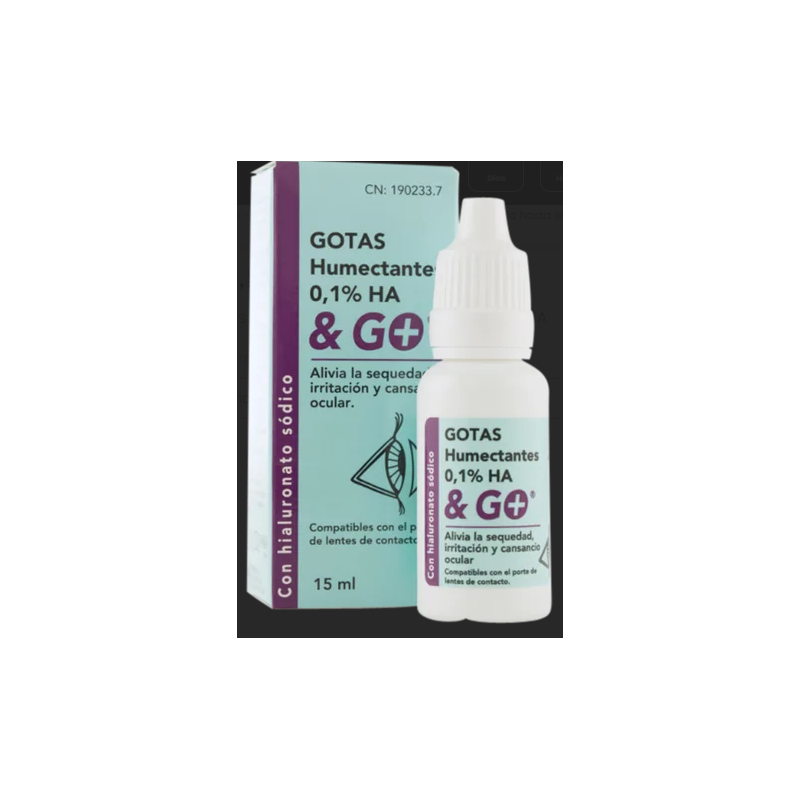 SOLUCION HUMECTANTE & GO 1 ENVASE 15 ML