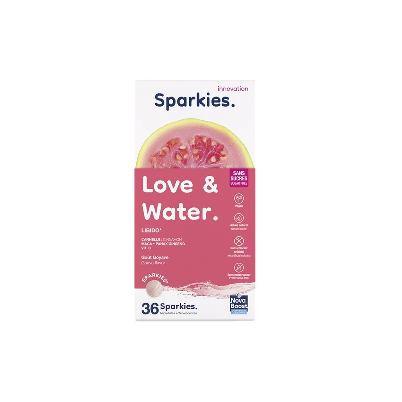 SPARKIES LOVE & WATER 36 MICROPERLAS