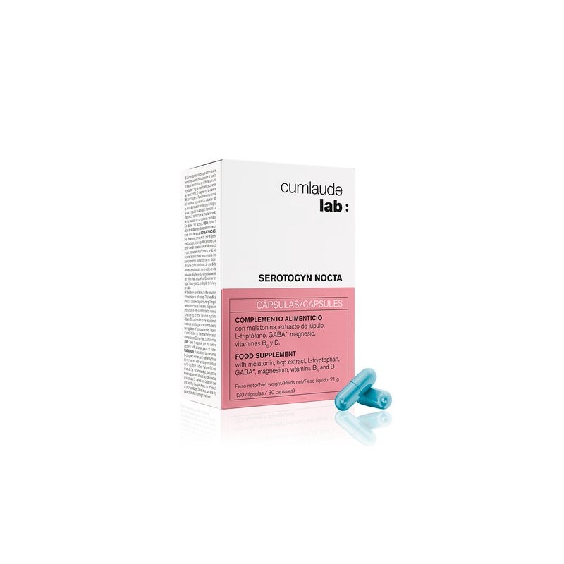 CUMLAUDE LAB: SEROTOGYN NOCTA 30 CAPSULAS