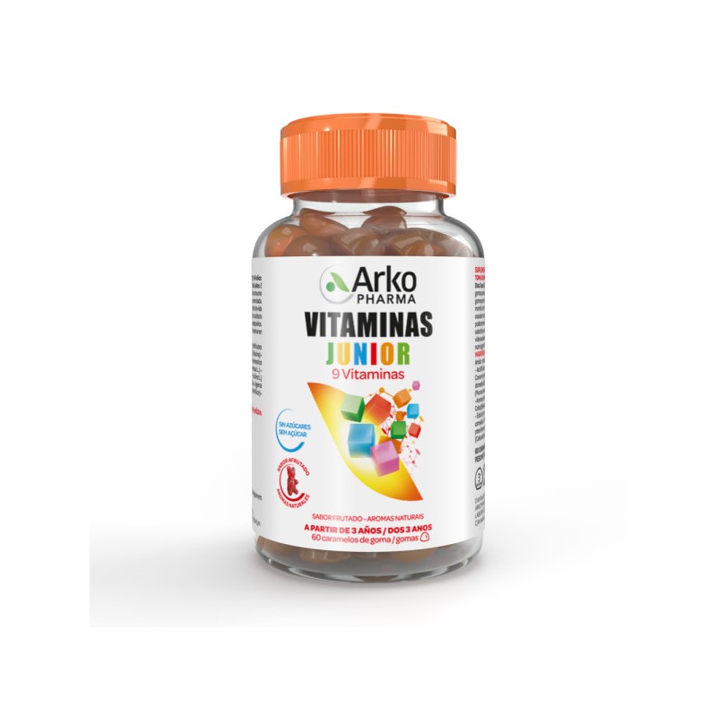 ARKOPHARMA MULTIVIT 60 CARAMELOS DE GOMA