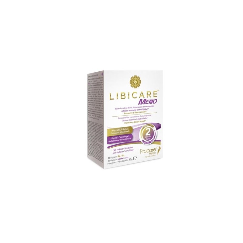 LIBICARE MENO 30 + 30 CAPSULAS