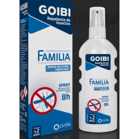 GOIBI FAMILIA FORTE REPELENTE DE INSECTOS 1 SPRAY 200 ML
