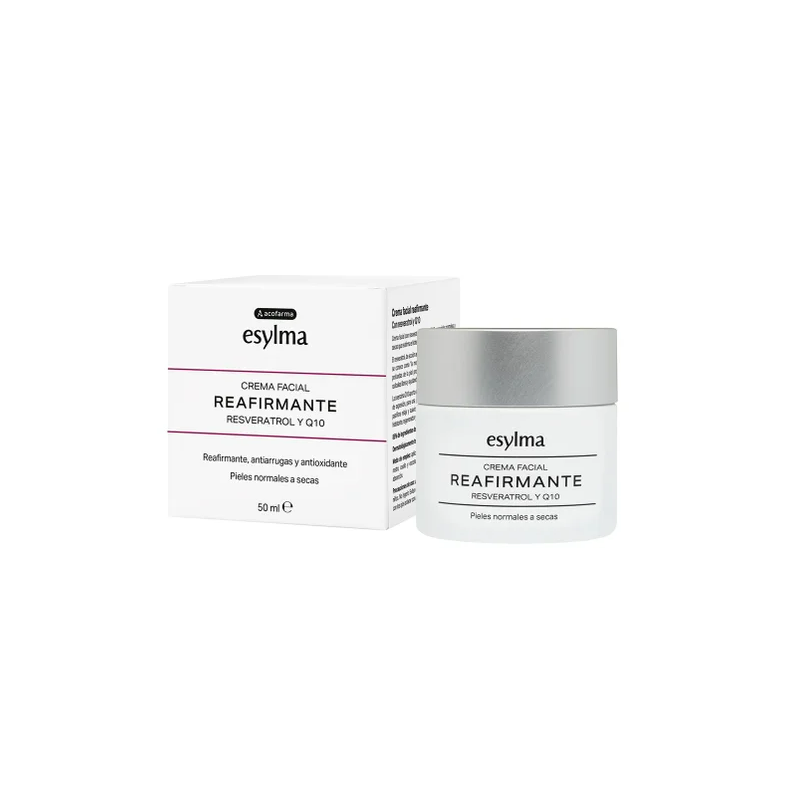 ACOFARMA ESYLMA CREMA FACIAL REAFIRMANTE RESVERATROL Y Q10 1 ENVASE 50 ML