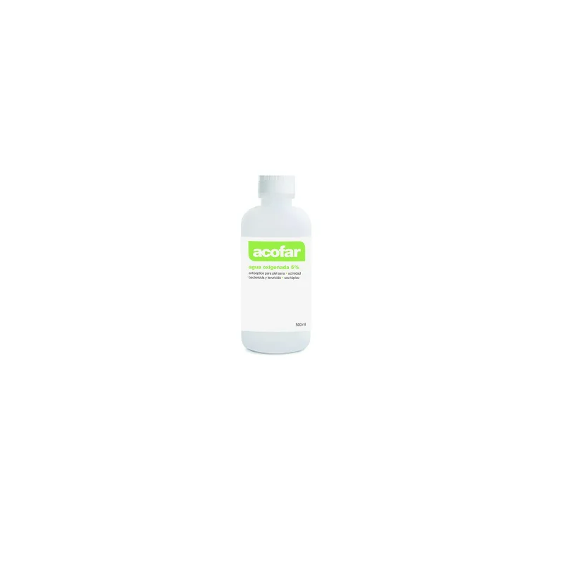 AGUA OXIGENADA ACOFAR 5% 1 FRASCO 500 ML