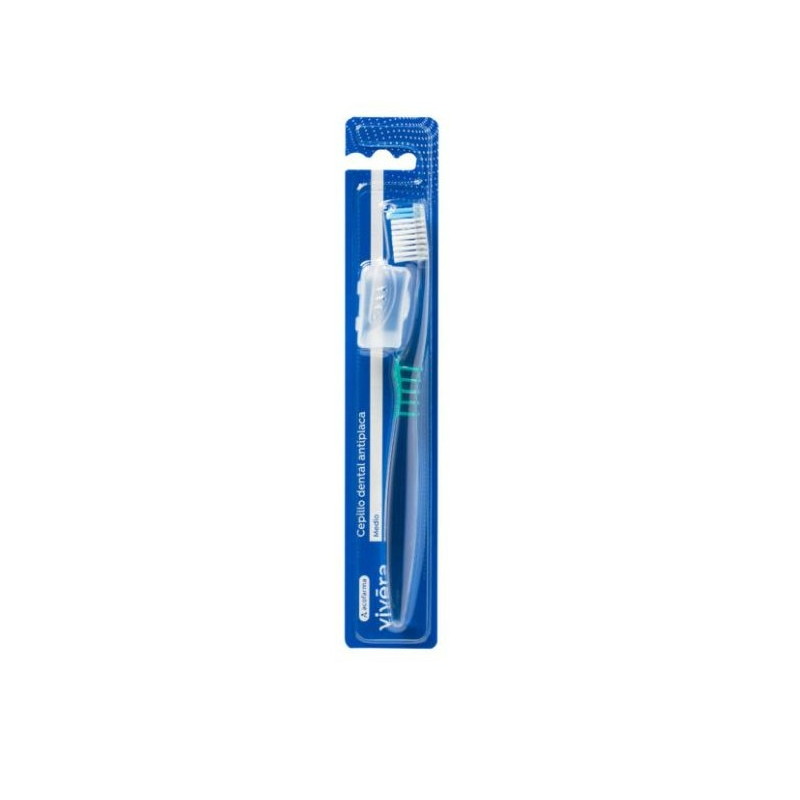 CEPILLO DENTAL ADULTO ACOFARMA VIVERA ANTIPLACA 1 UNIDAD MEDIO