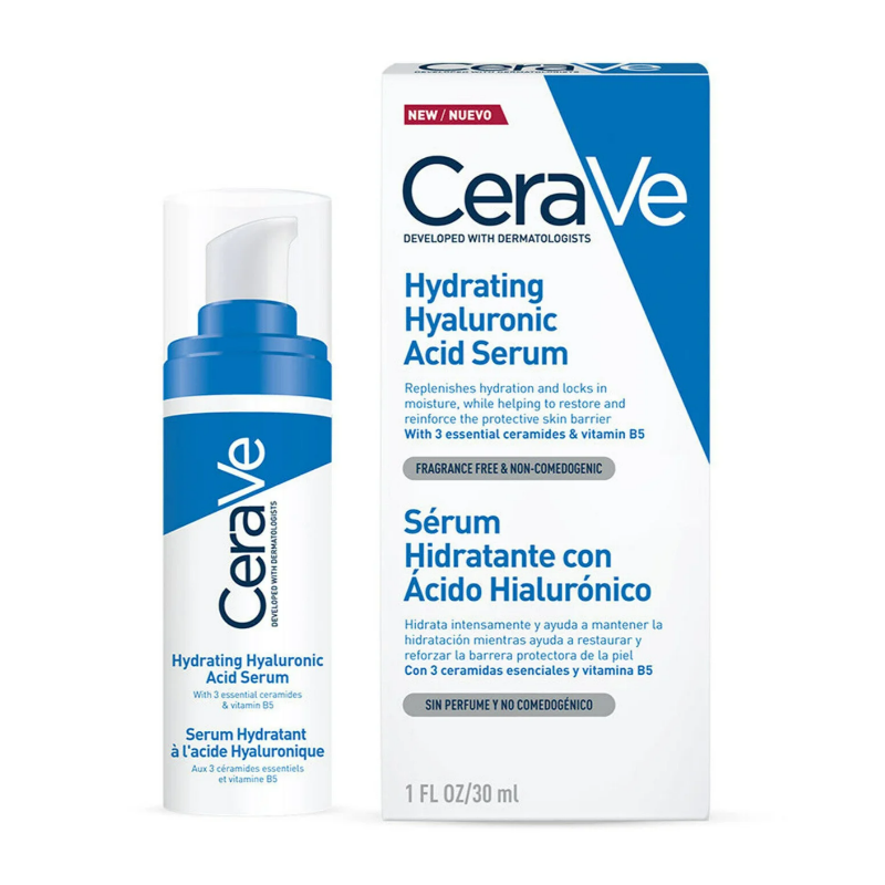 CERAVE SERUM HIDRATANTE CON ACIDO HIALURONICO 1 BOTE 30 ML