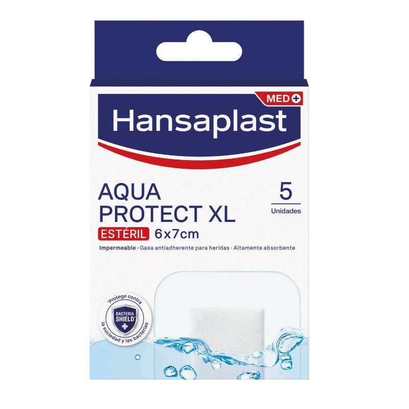 HANSAPLAST AQUA PROTECT APOSITO ADHESIVO XL 5 U