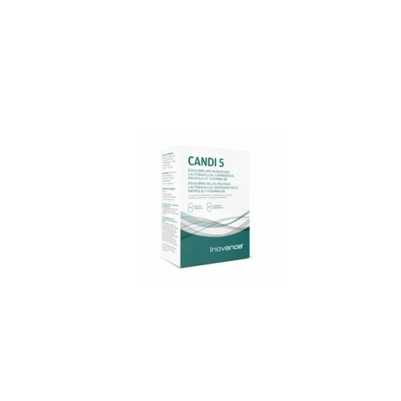 INOVANCE CANDI 5 30 CAPSULAS + 30 COMPRIMIDOS