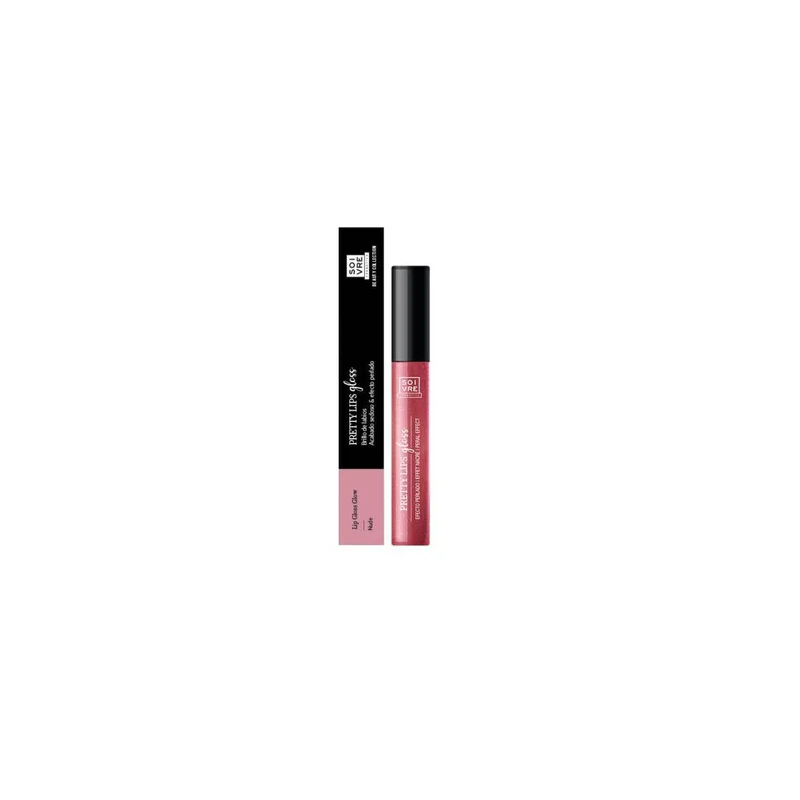 SOIVRE COSMETICS PRETTY LIPS GLOSS 1 ENVASE 5 ML COLOR NUDE