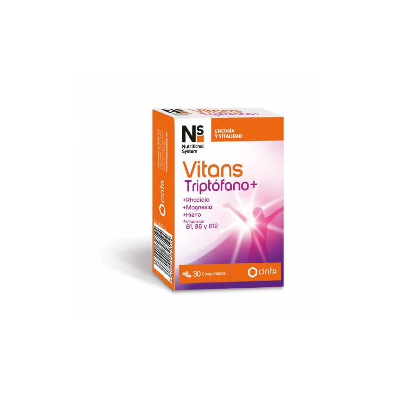 NS VITANS TRIPTOFANO+ 30 COMPRIMIDOS