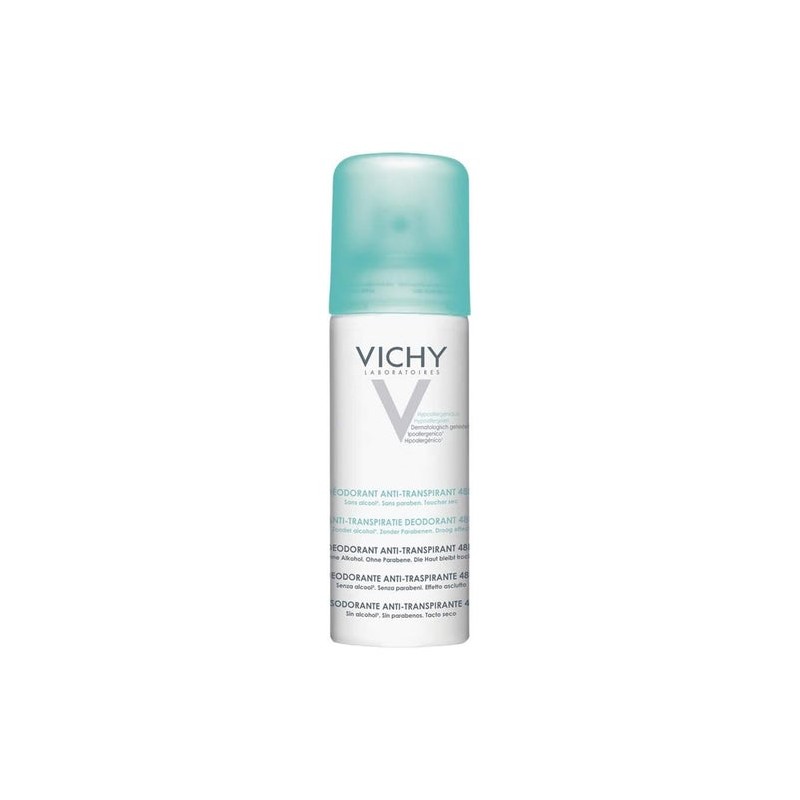 VICHY DESODORANTE ANTITRANSPIRANTE SPRAY 125 ML.