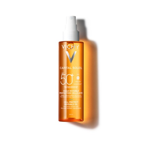 VICHY CAPITAL SOLEIL SPF 50+ ACEITE CELL PROTECT . 200 ML