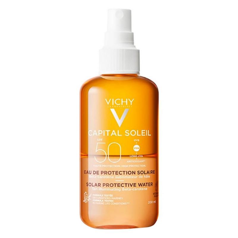 VICHY CS AGUA PRO SOLAR LUMINOSIDAD SPF50 200 ML