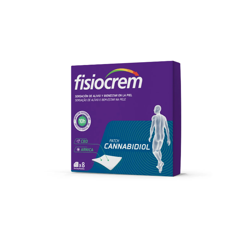 FISIOCREM PARCHES CANNABIDIOL 8 PARCHES