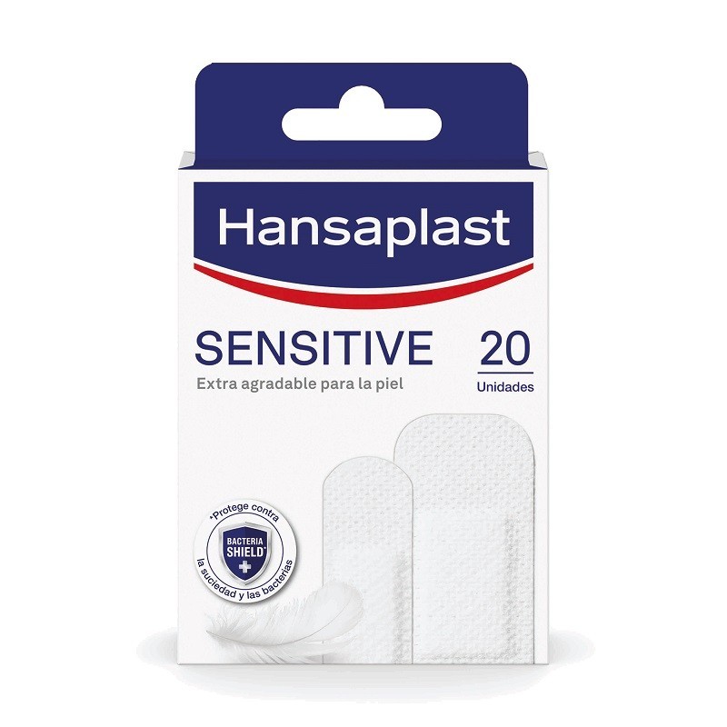 HANSAPLAST SENSITIVE APOSITO ADHESIVO 2 TAMAÑOS 20 APOSITOS